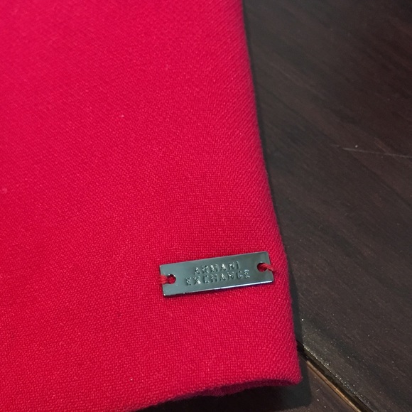 Red Armani Exchange Short Dress - Picture 2 of 8